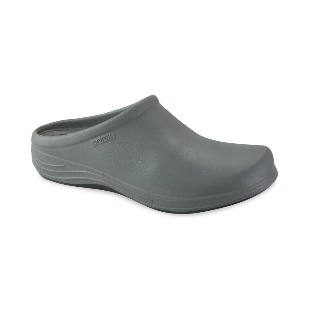 Aetrex Men's Bondi Orthotic Clogs - Charcoal | USA T896106